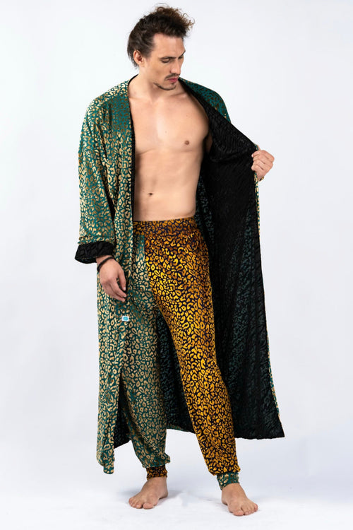 Animalia Robe, Duster, Kimono, Velvet, Leopard, Animalia Robe, Duster, Kimono, festival kimono, festival robe, leopard print kimono, leopard print robe, reversible robe, velvet robe, velvet kimono, burnout velvet robe, burnout velvet duster